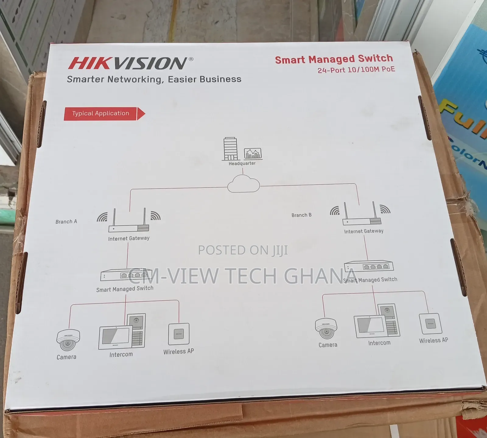 24port Hikvision Smart Managed Poe Switch
