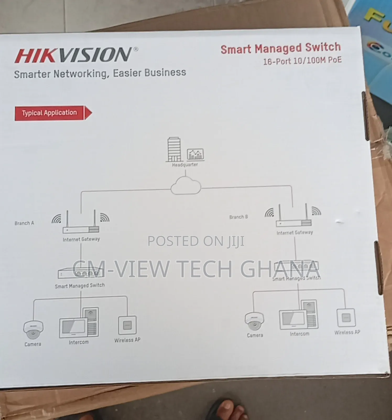 16port Hikvision Smart Managed Poe Switch