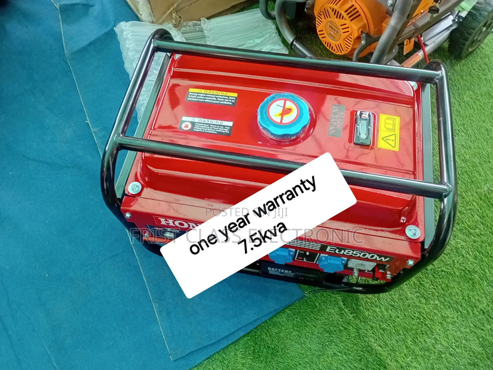 Reliable Power Supply 7.5kva Petrol Generator