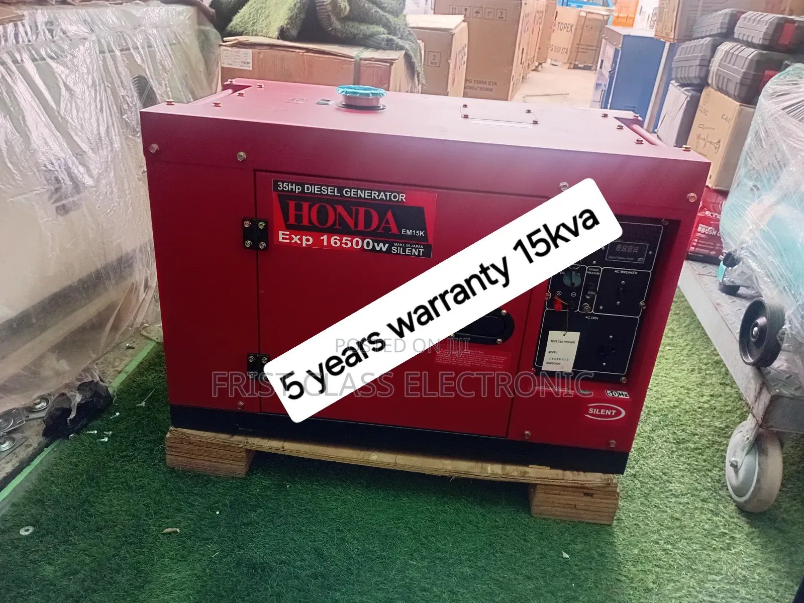Mobile 15kva Silent Diesel Genset for Events and Activities