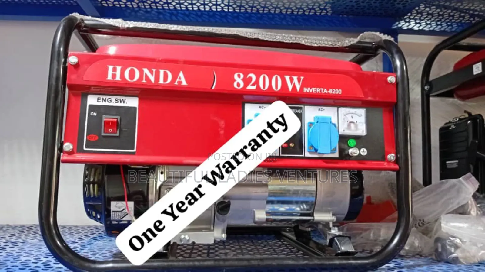 Honda 7kva Gasoline Sleek Design Generator