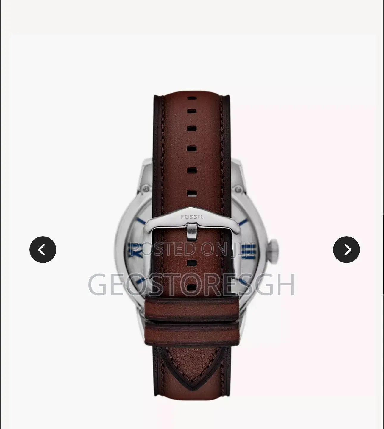Townsman Automatic Brown Leather Watch