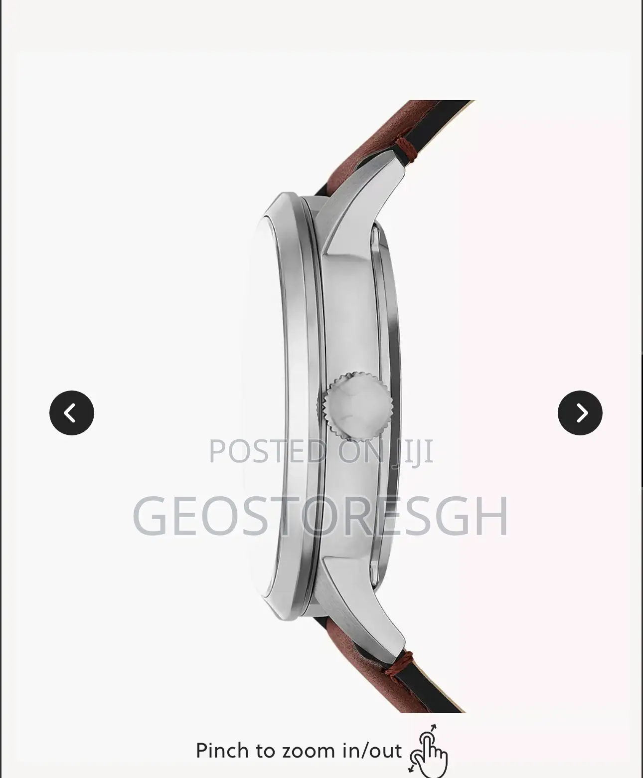 Townsman Automatic Brown Leather Watch