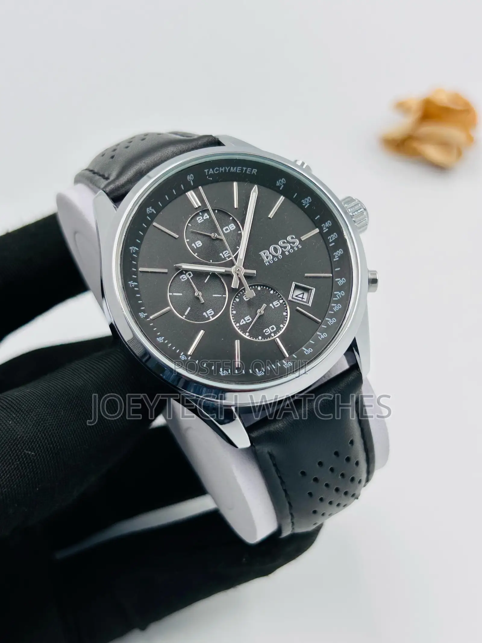 Black Hugo Boss Timepiece