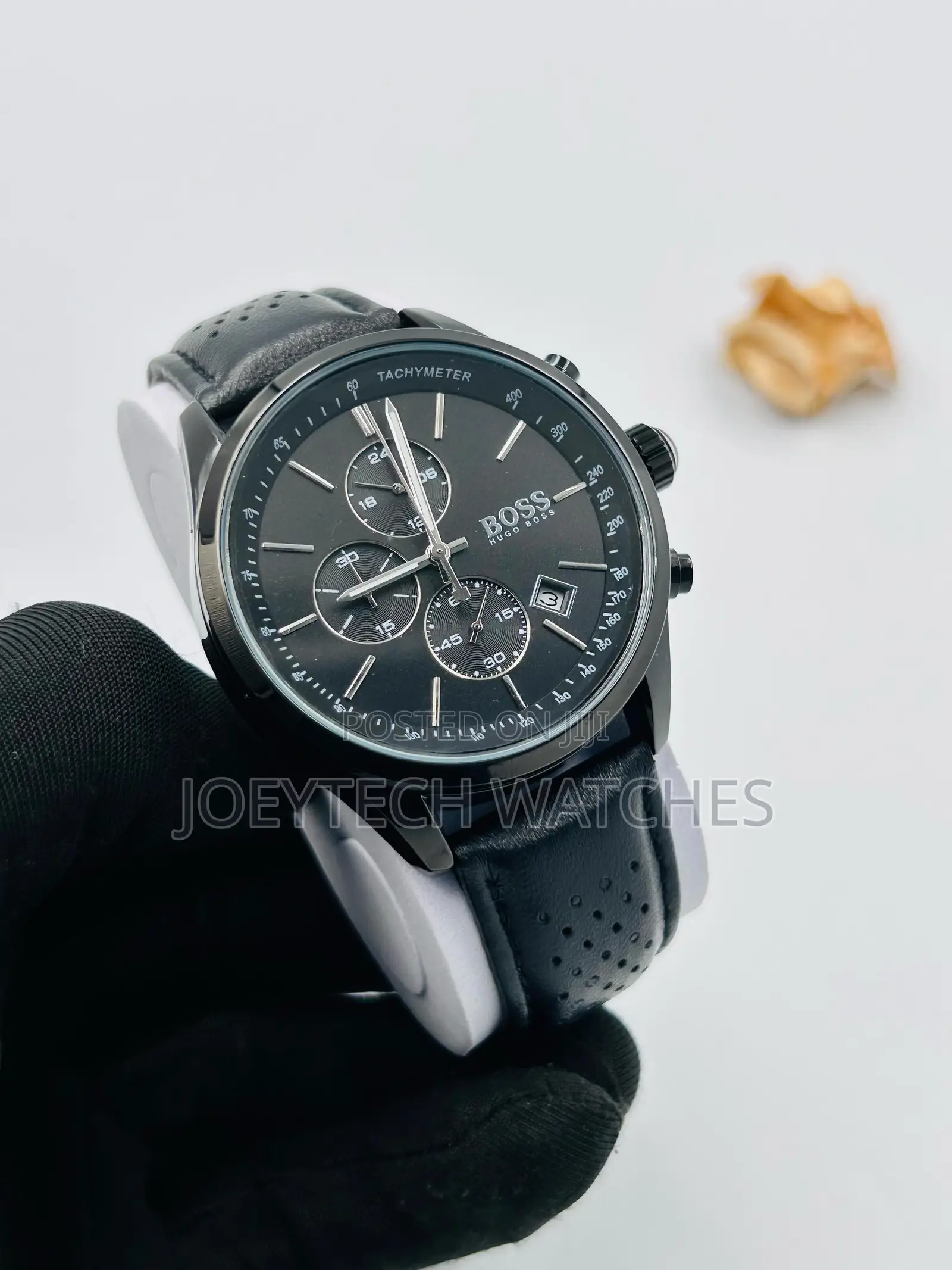 Black Hugo Boss Timepiece
