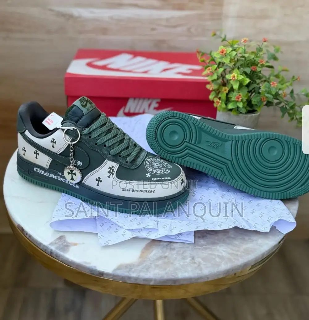 Nike Airforce One Chrome Heart