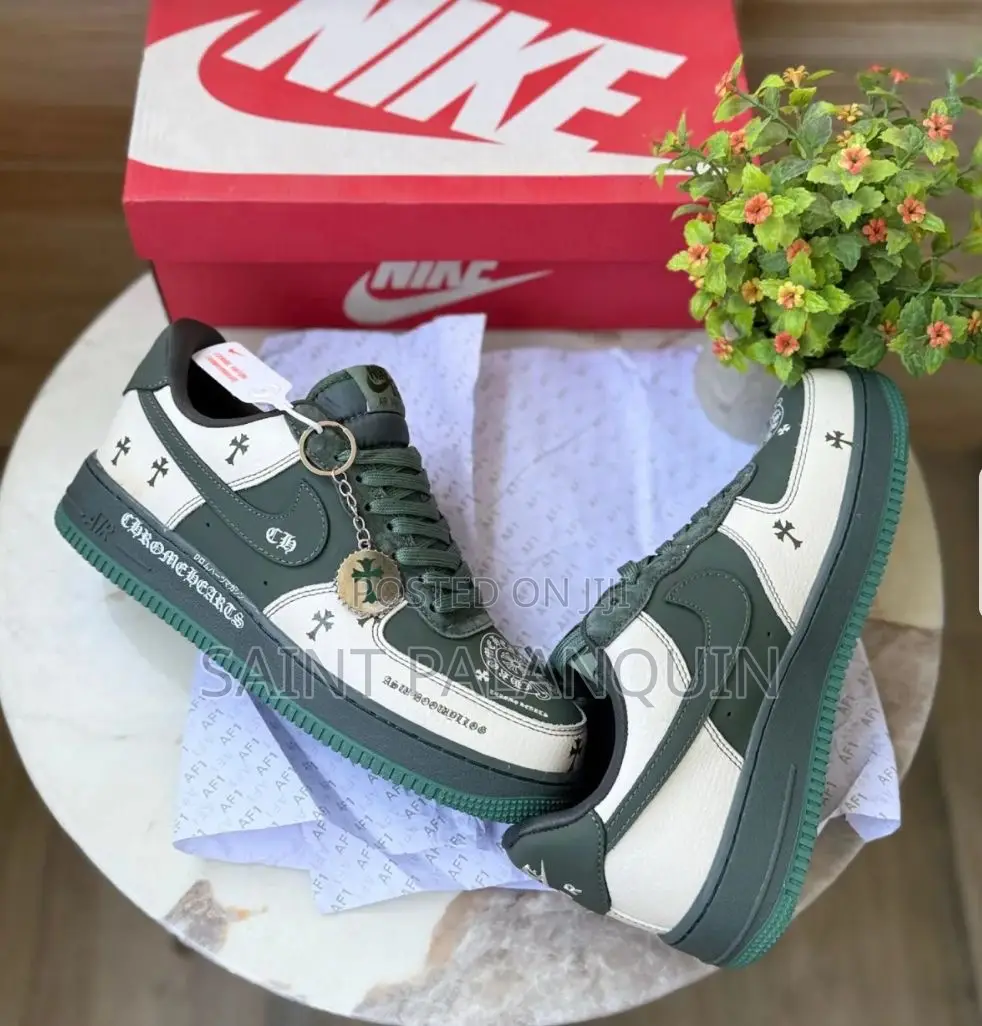 Nike Airforce One Chrome Heart
