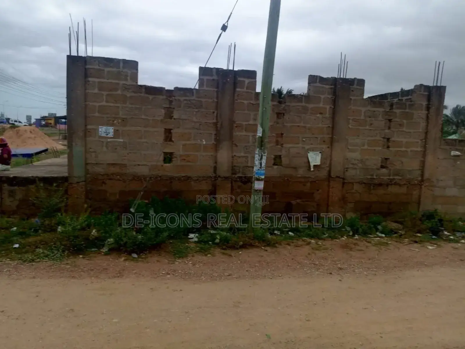 2 Plots With 6 Shops Commercial in Kasoa 4 Sale