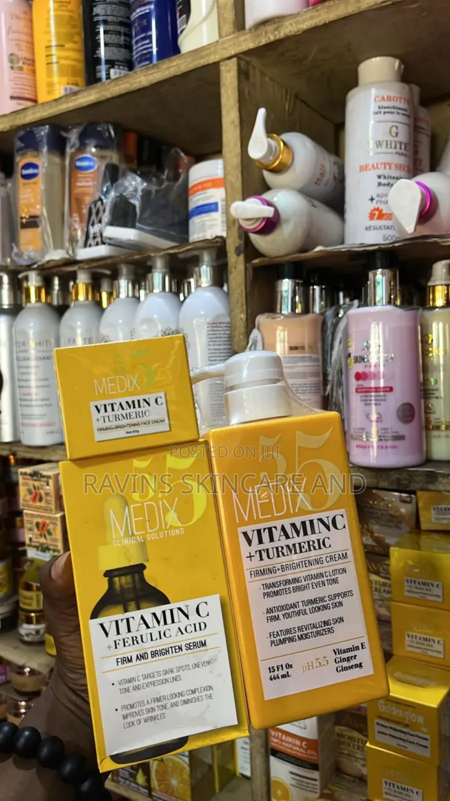 Medix: Body Lotion, Body Serum and Face Cream