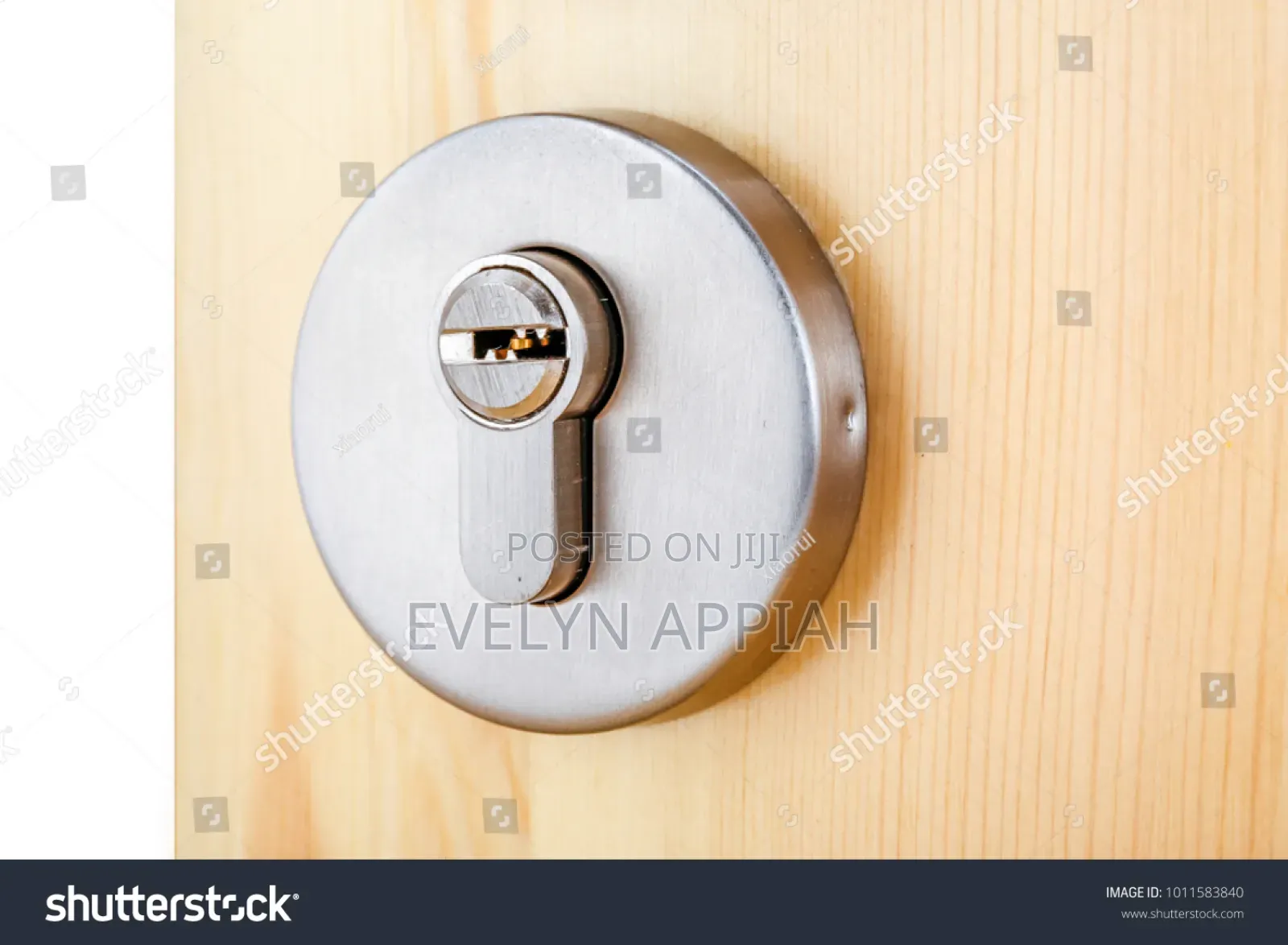 Wooden Door Key Cover