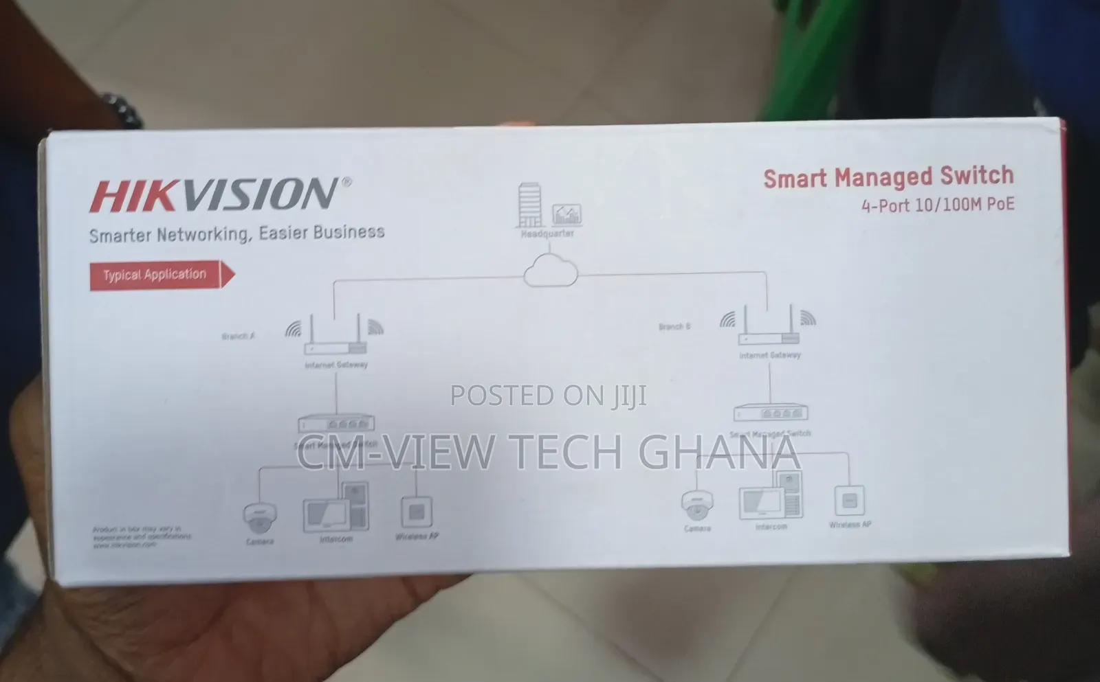 4port Hikvision Smart Managed Poe Switch