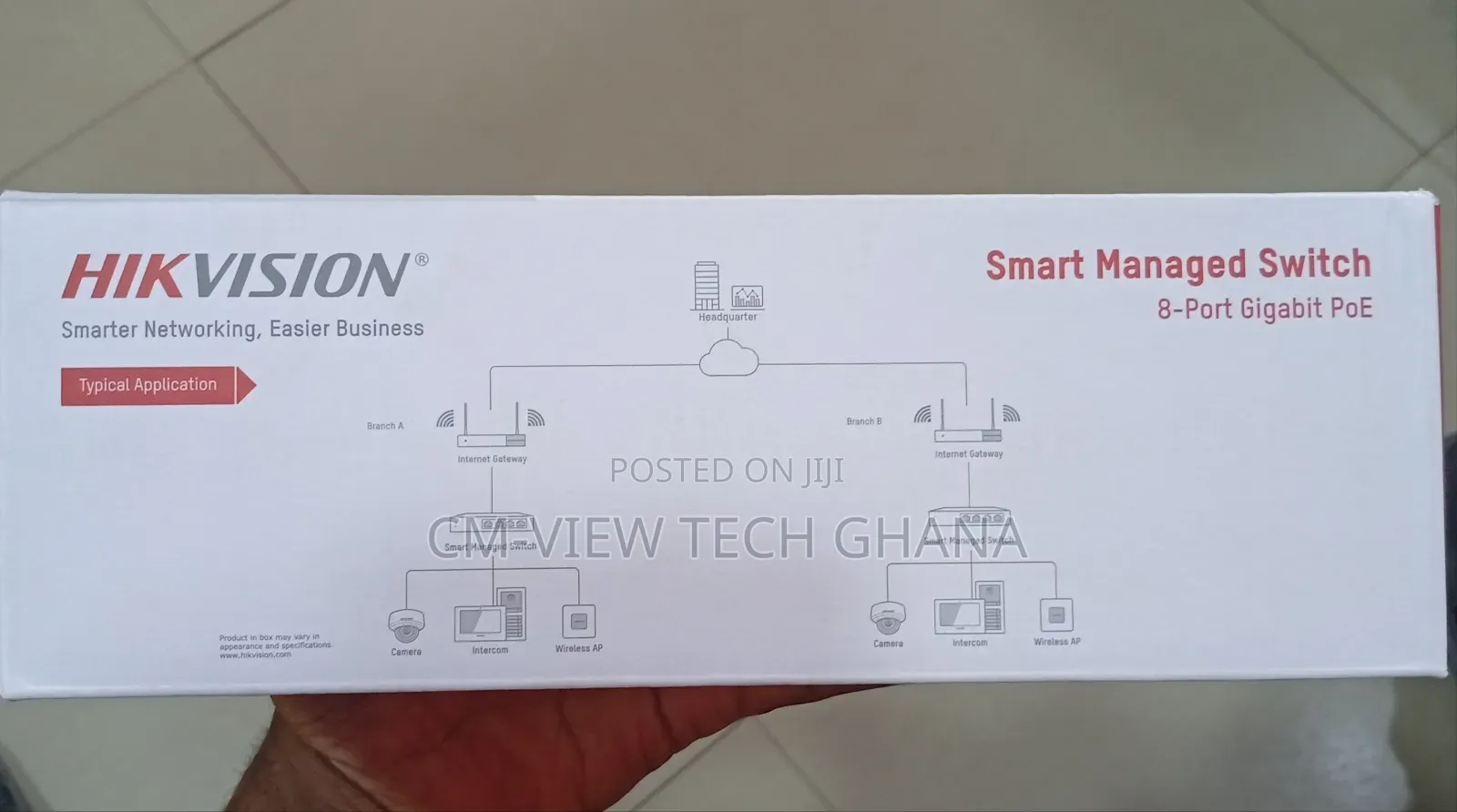 8port Hikvision Smart Managed Poe Gigabyte Switch