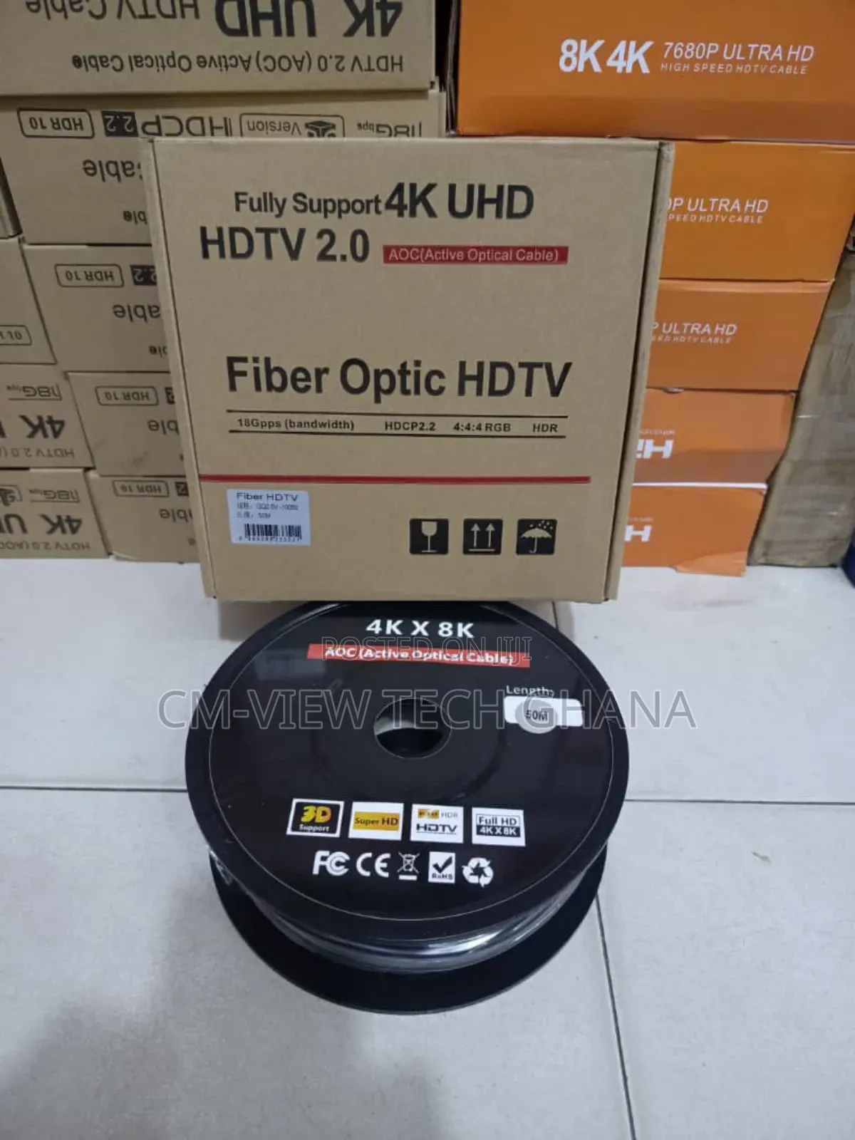 50m Fiber Hdmi Cable *