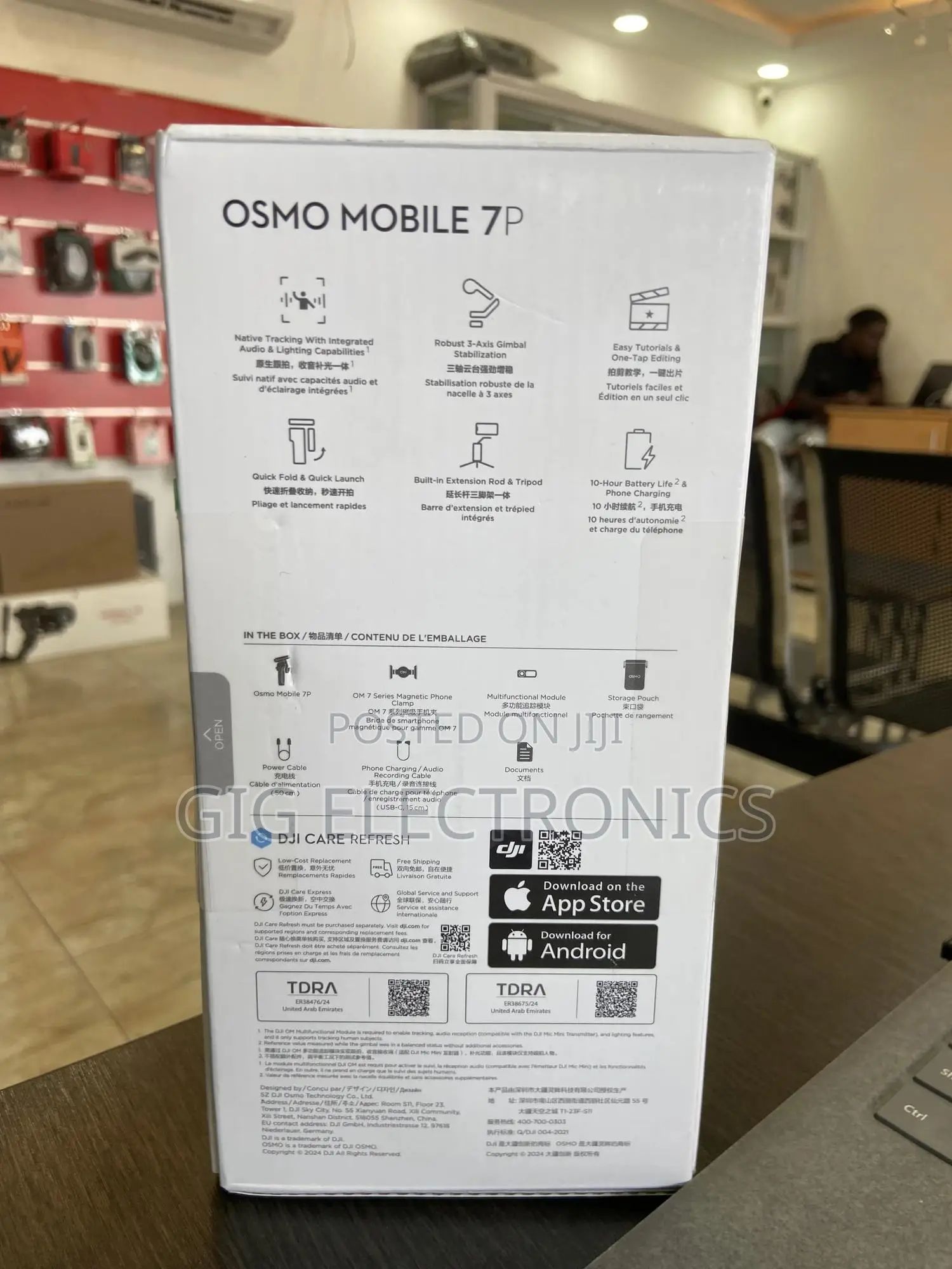 Dji Osmo Mobile 7p Smartphone Gimbal