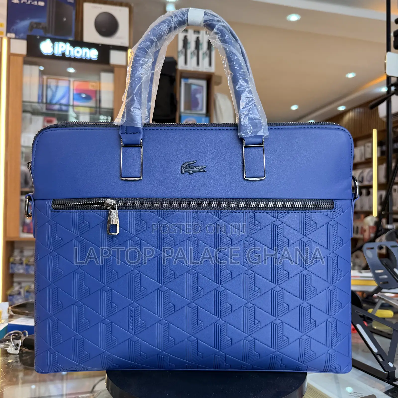 Lacoste Black Business Briefcase Bag