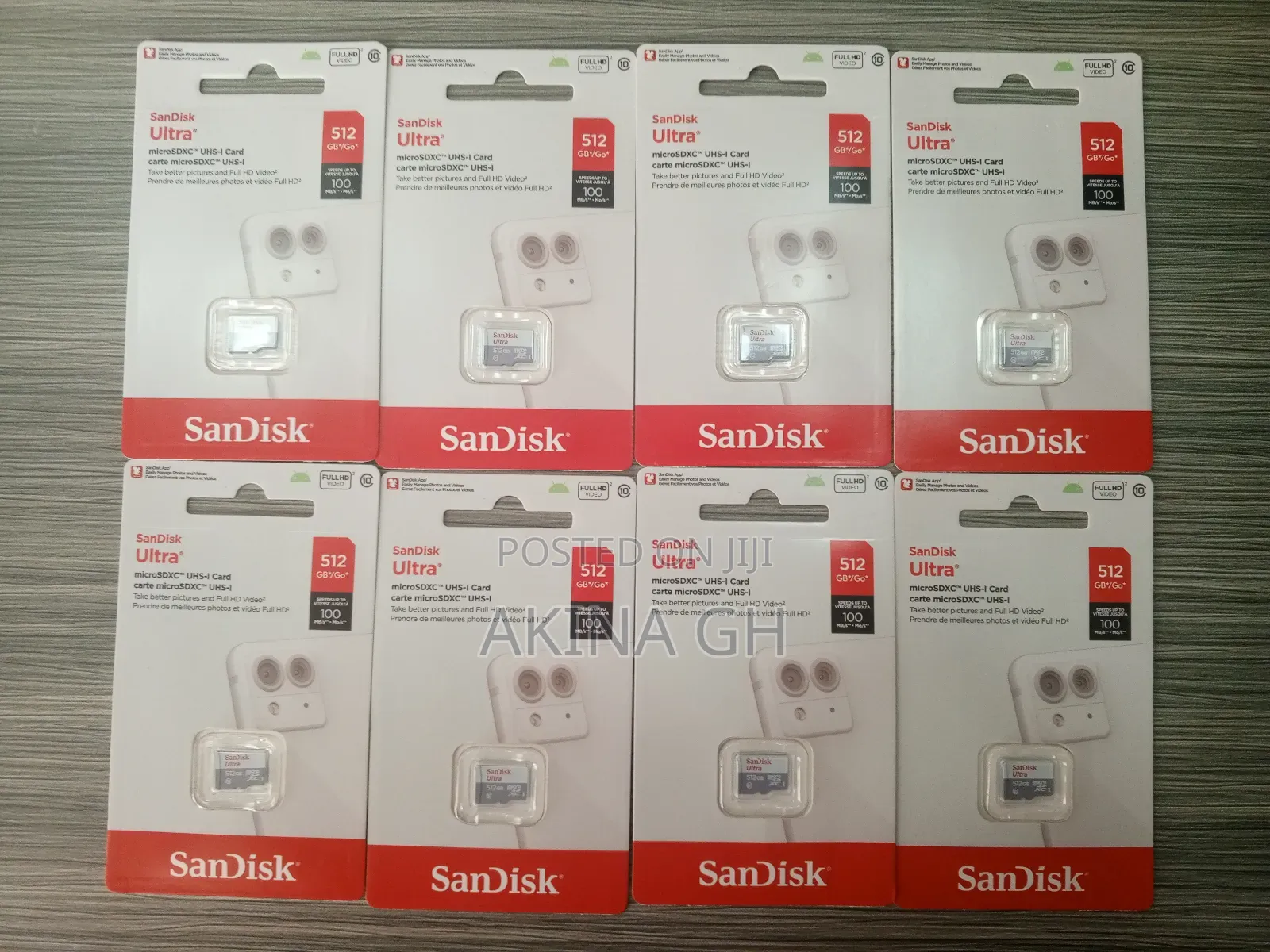 Sandisk Ultra Micro Sd Card 512gb 100mb/S