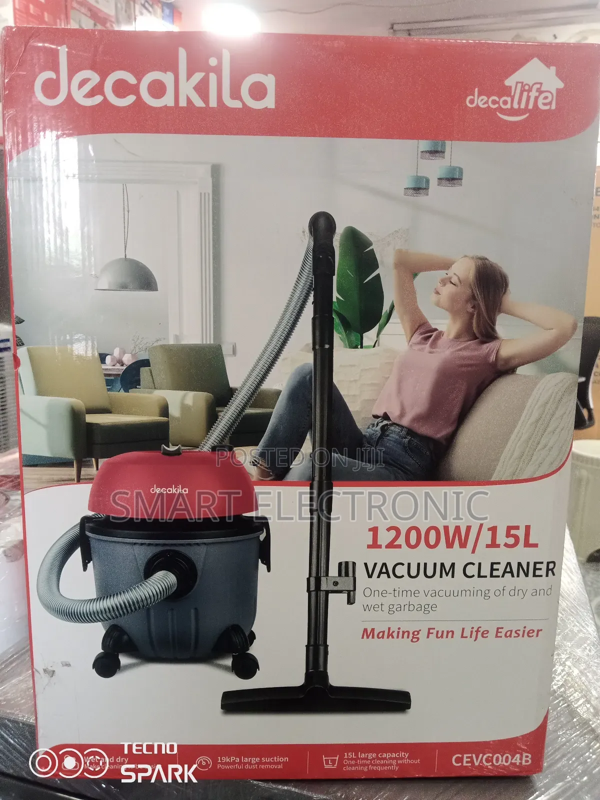 Decakila 15l Vacuum Cleaner Decakila Vacuum Cleaner