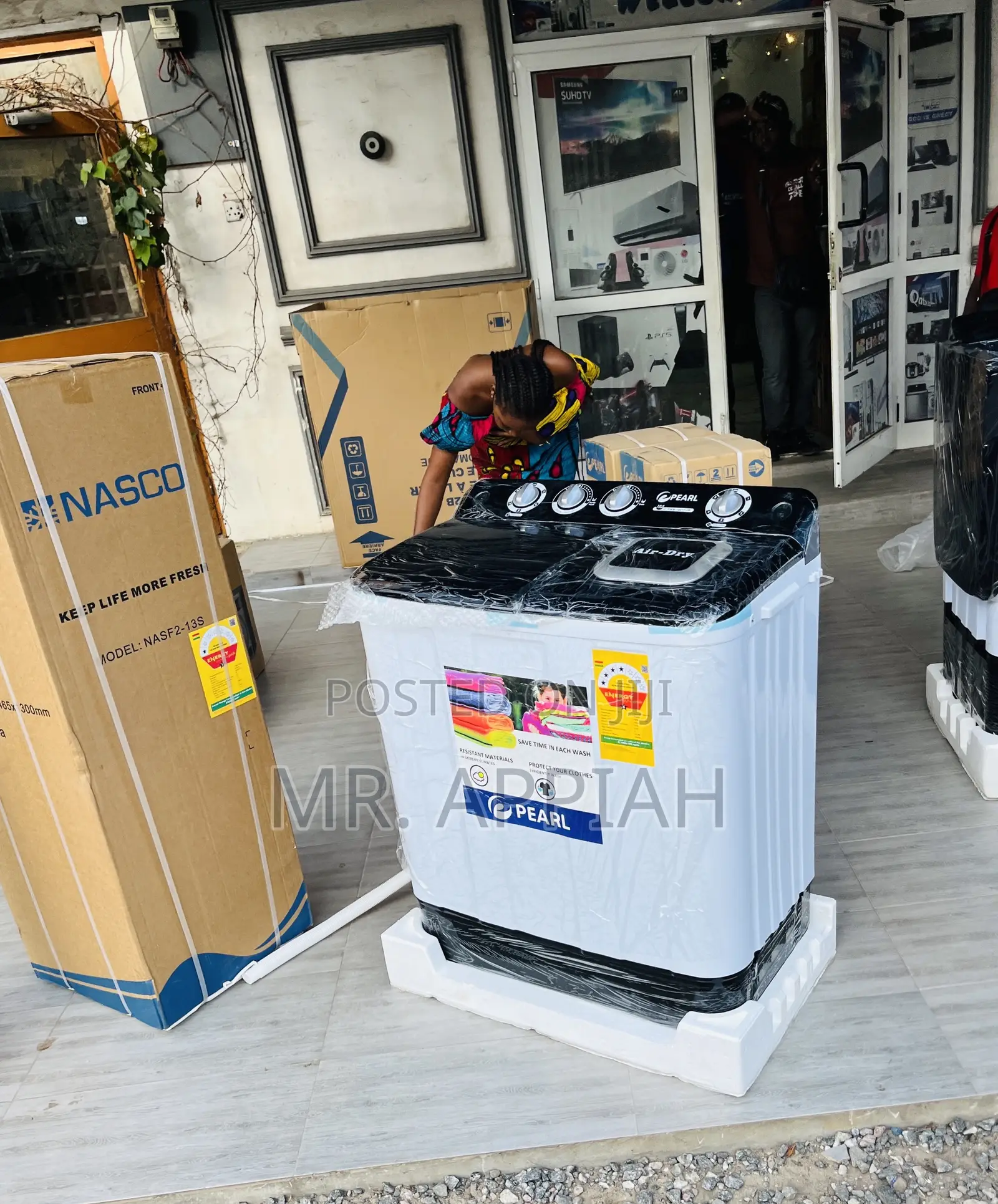 Choose Unique Pearl 10kg Twin Tub Electric Washing Machine