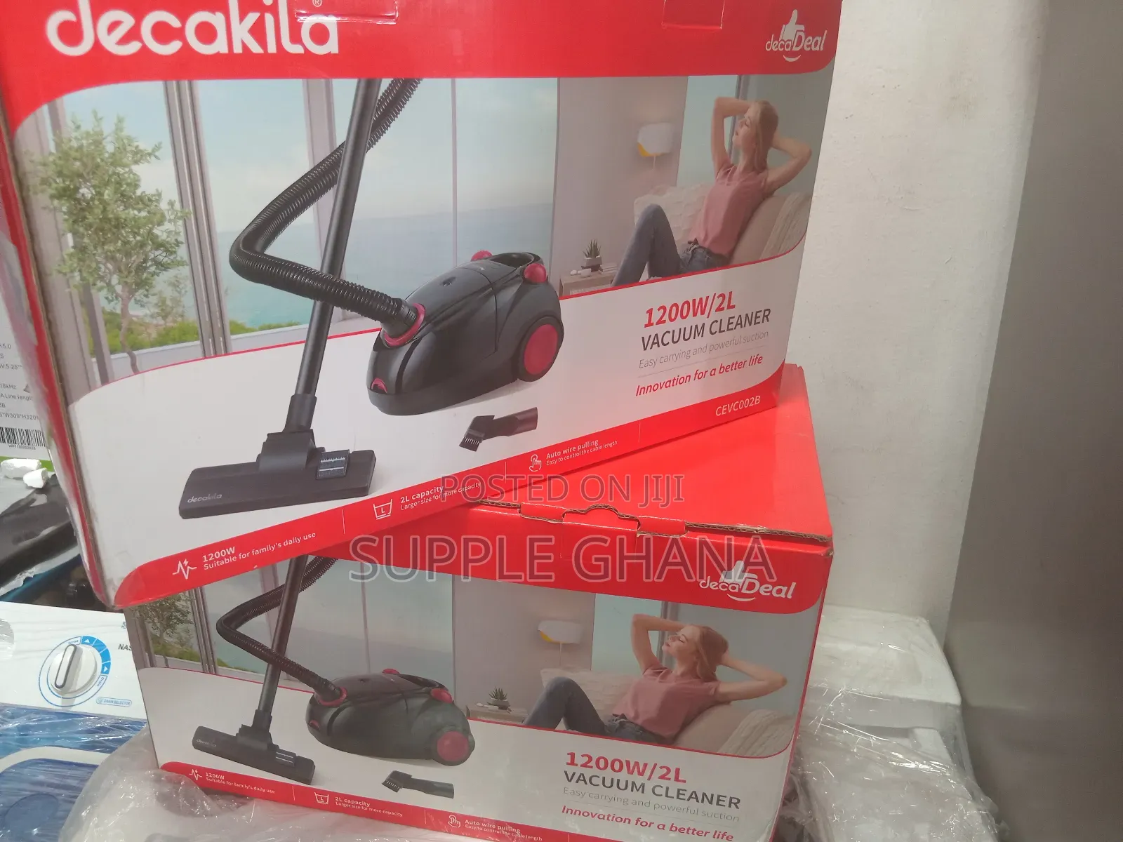 Fast Acting Cevc002b Decakila Vacuum Cleaner Machine