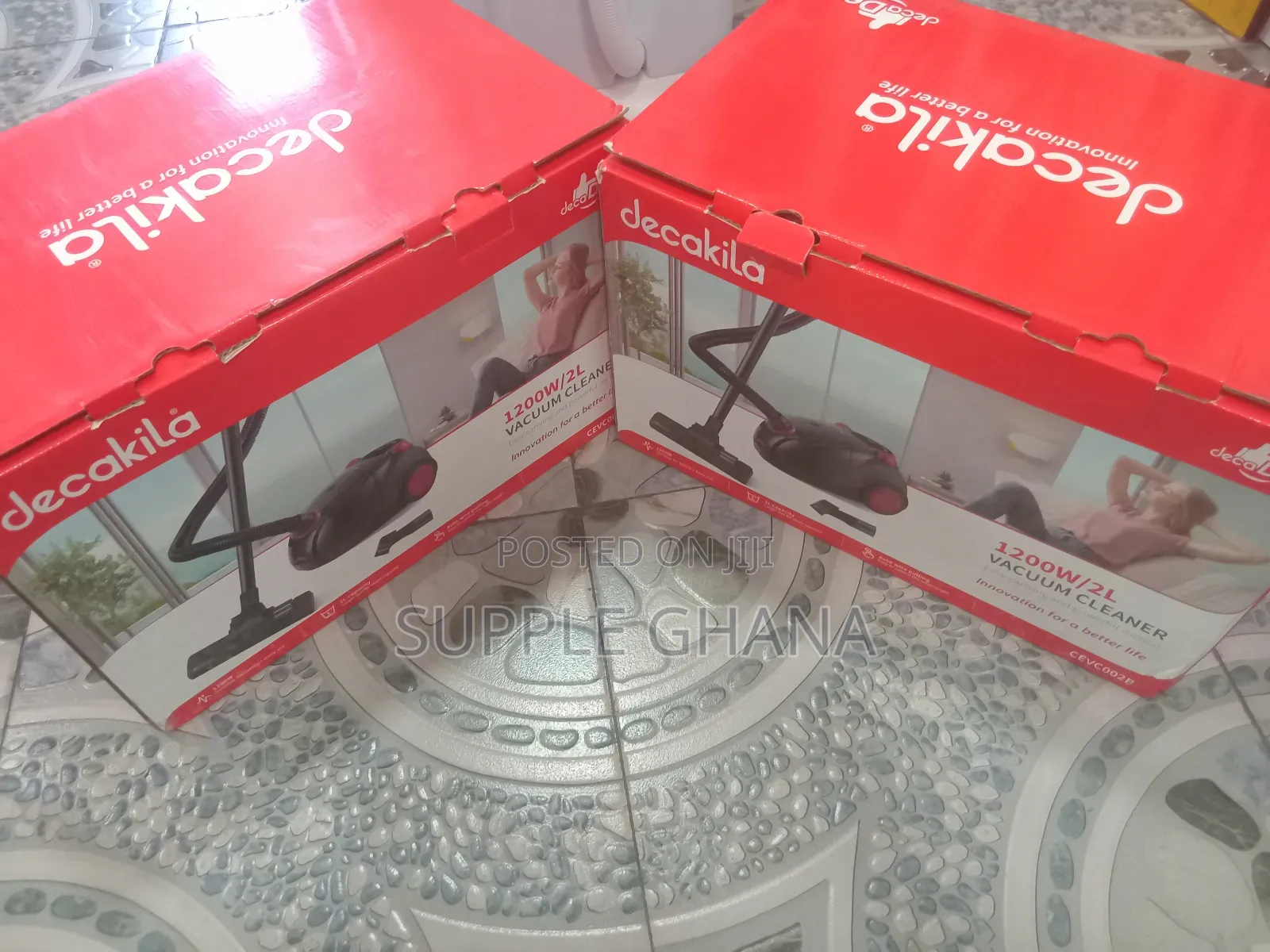 1200/2l Verified Decakila Vacuum Cleaner Machine Set