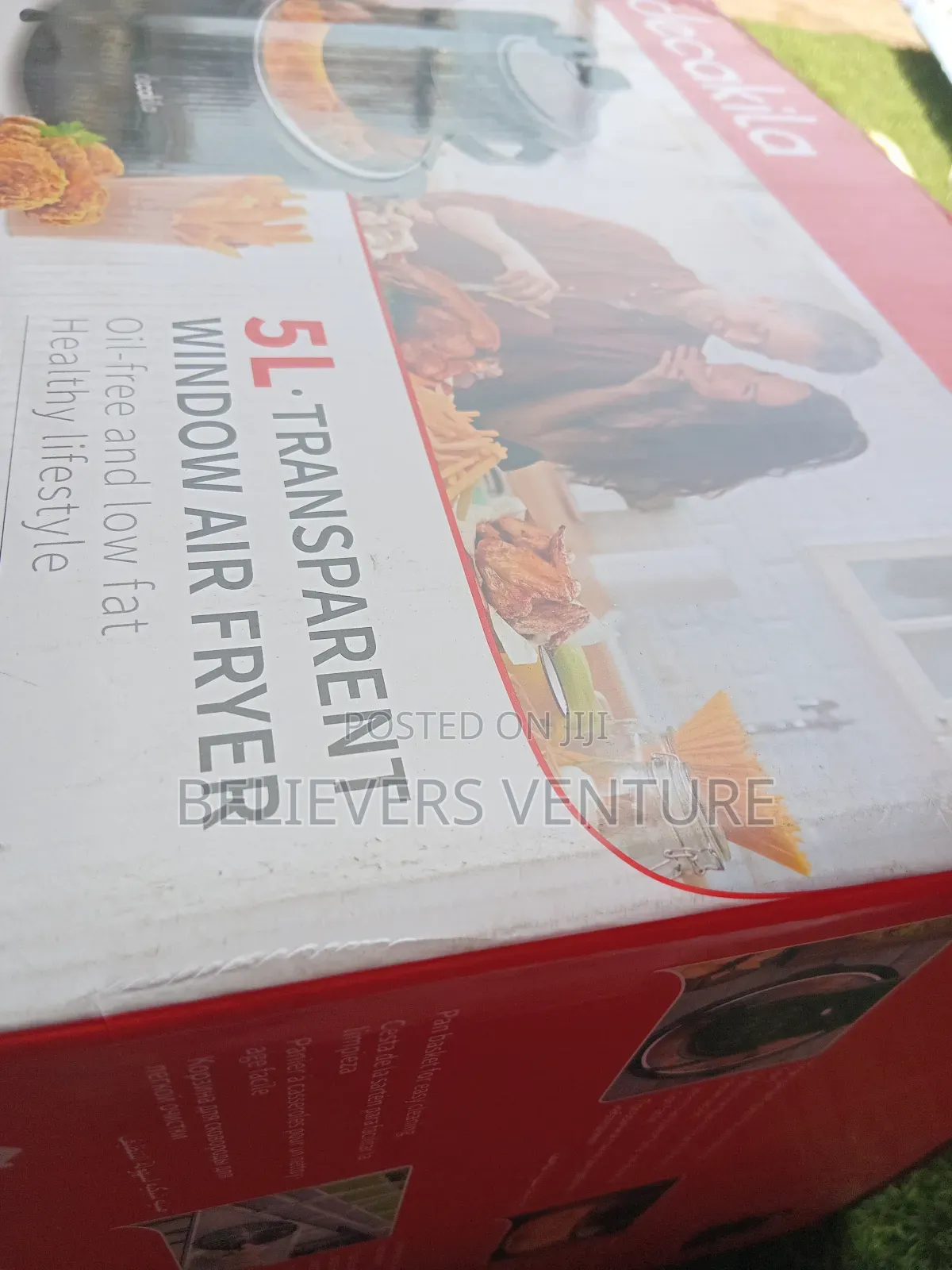 Exclusive Transparent Air Fryer 5l Air Fryer Decakila