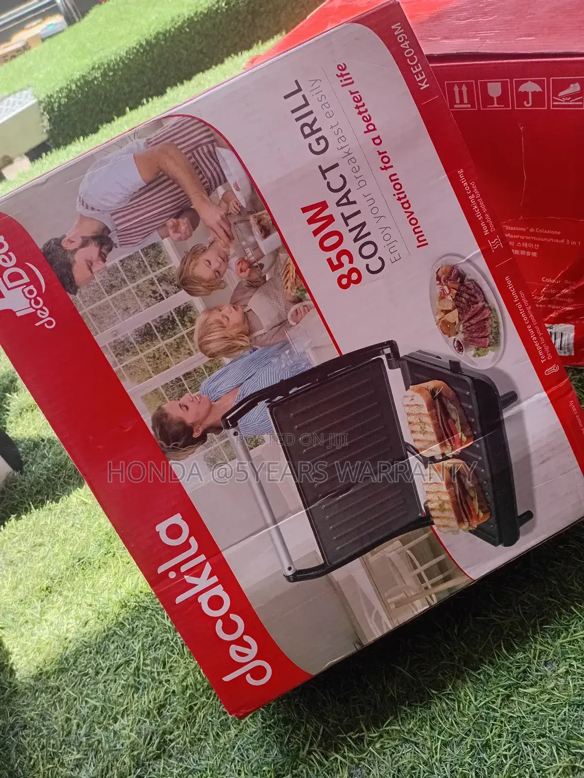 Energetic Decakila Grill 850w Decakila Breakfast