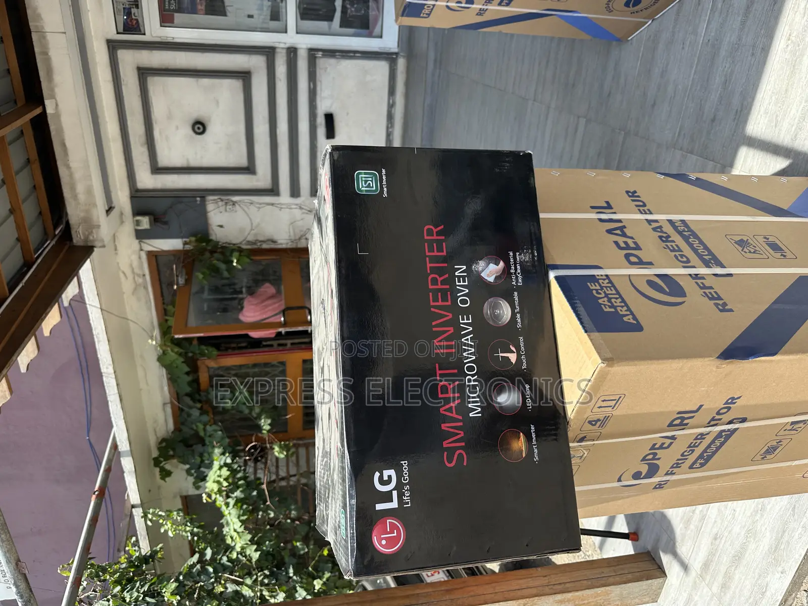 Quality Sleek Slim Grey 42l Lg Microwave Oven Grill
