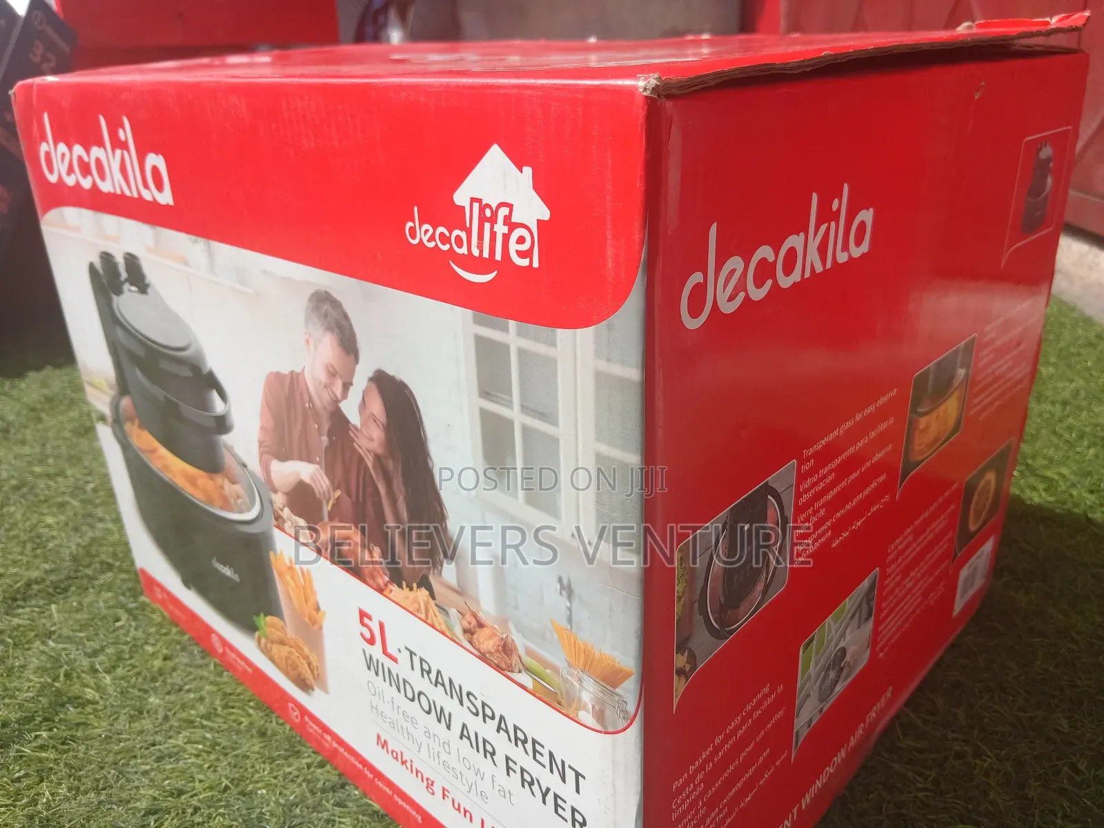 Enjoy Cooking Decakila Deca 1200w Air Fryer Window Fryer