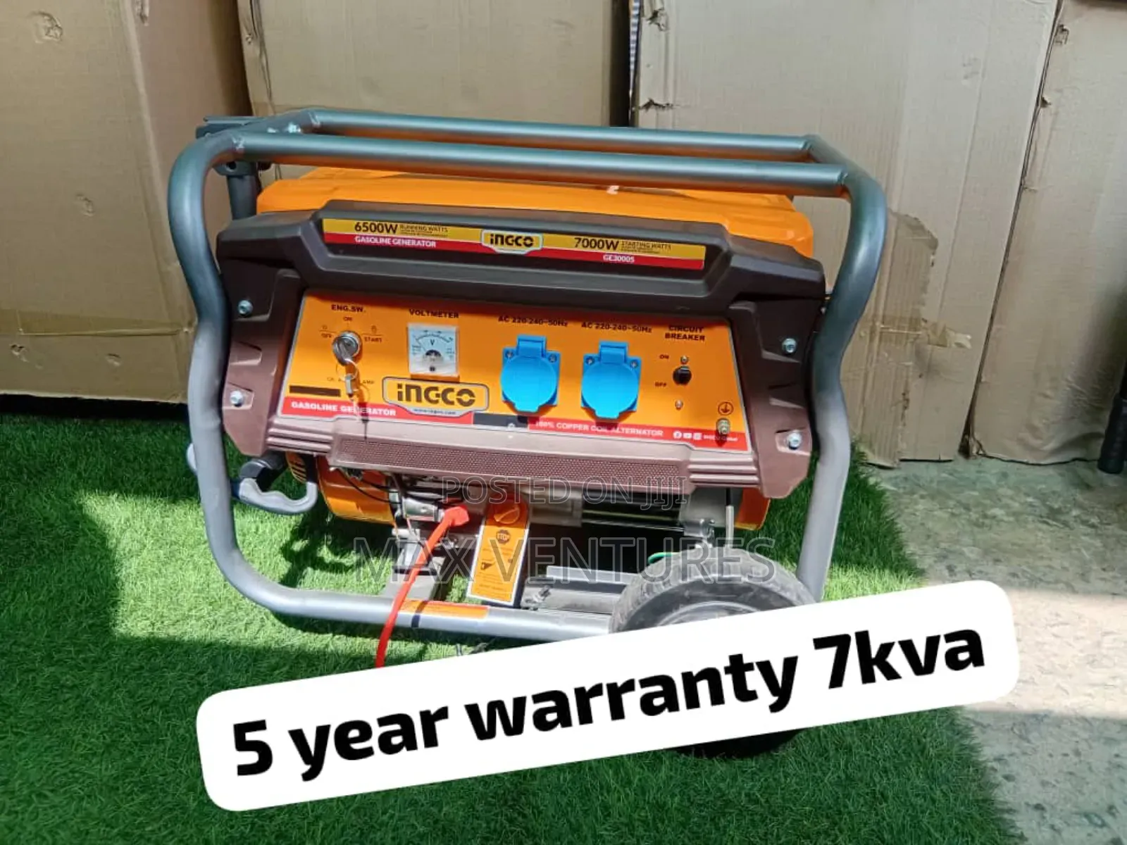 High Grade 7kva Generator 8kw Diesel Ingco Keystart