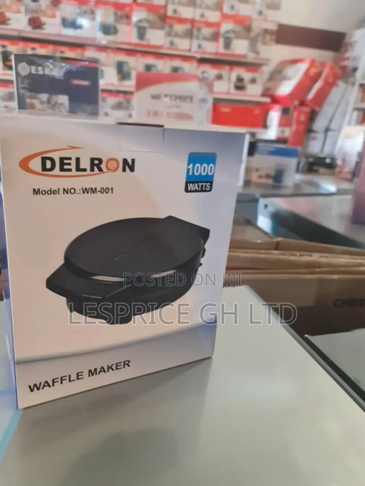 Delron Hearts Waffle Maker Machine