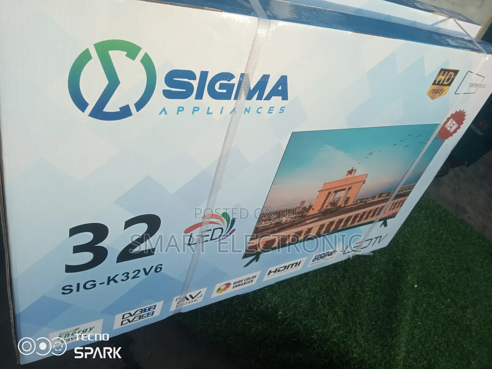 Sigma 32 Inches Smart Energy Saving Television