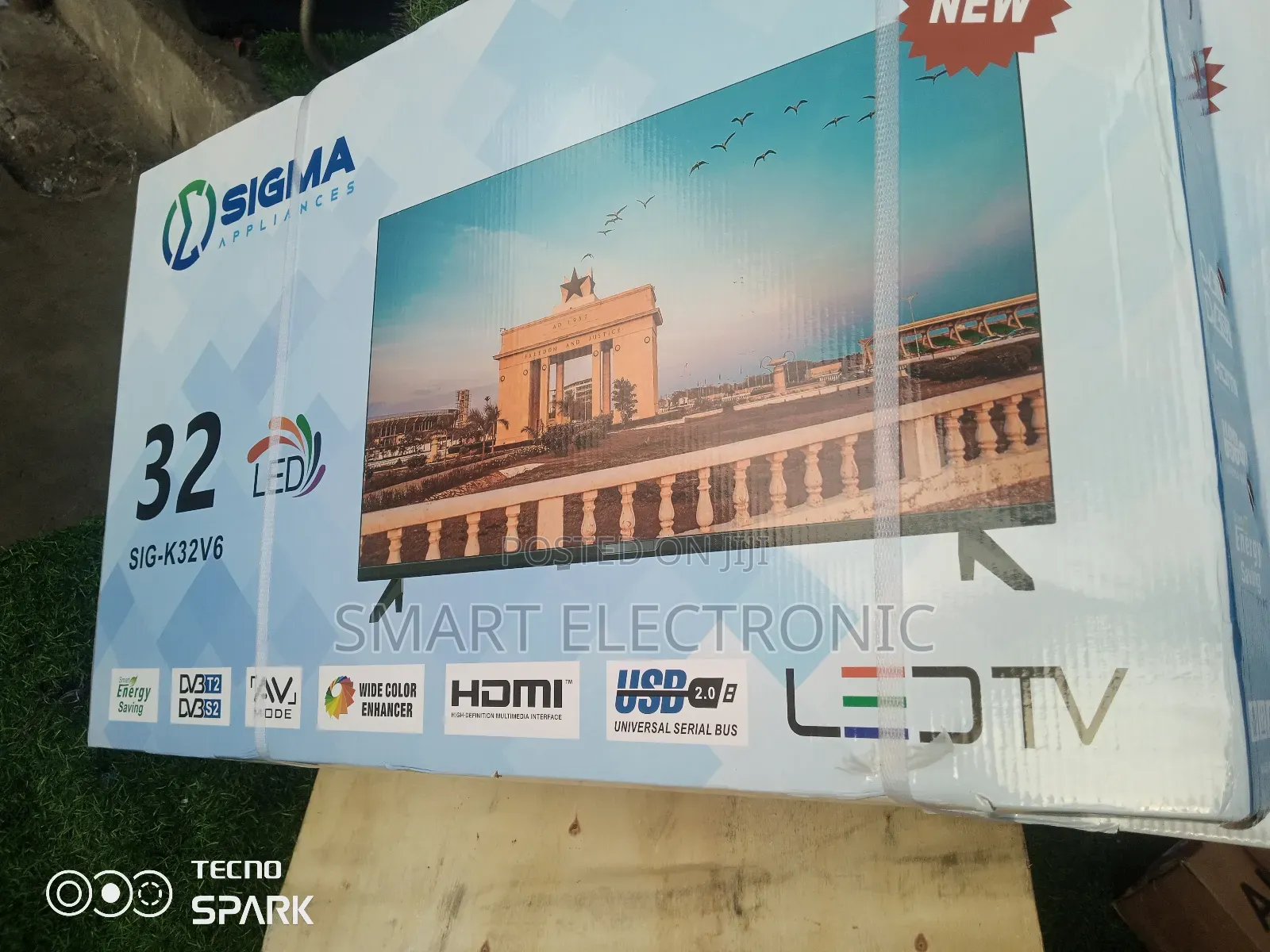 Sigma 32 Inches Frameless Hd Led Tv