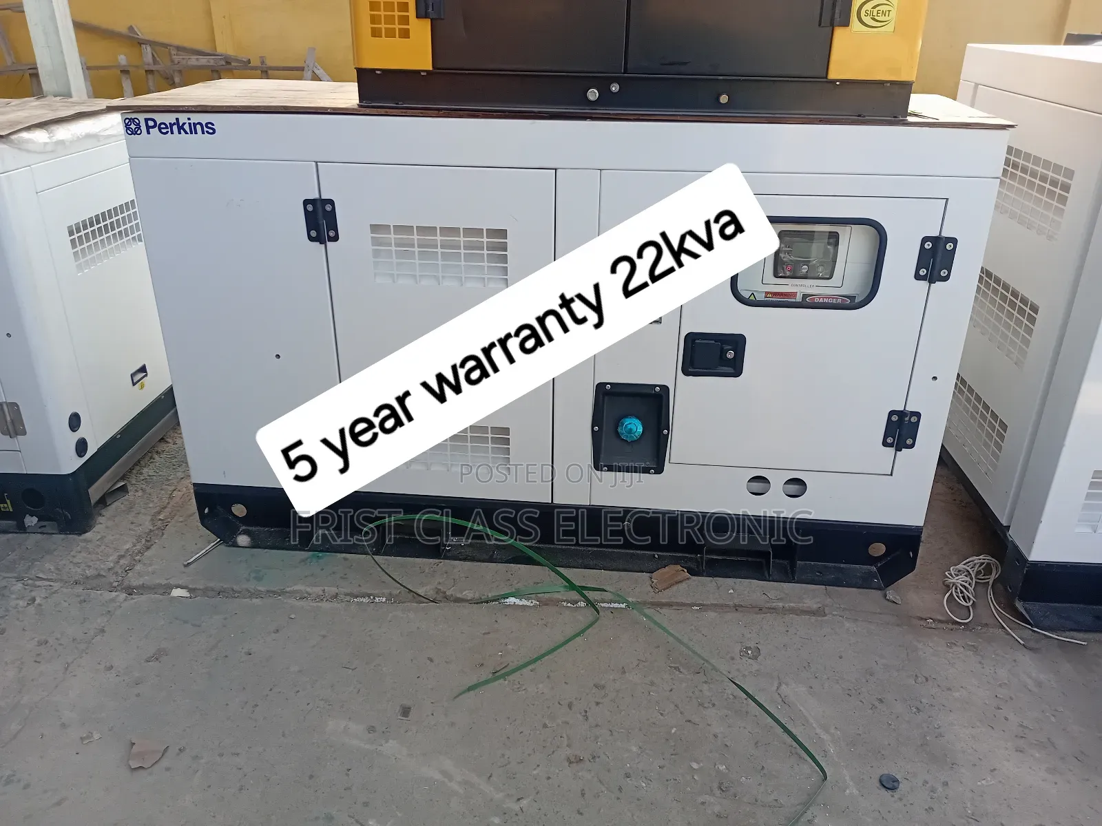 Portable 22kva Plant Generator for Residential Power Supply