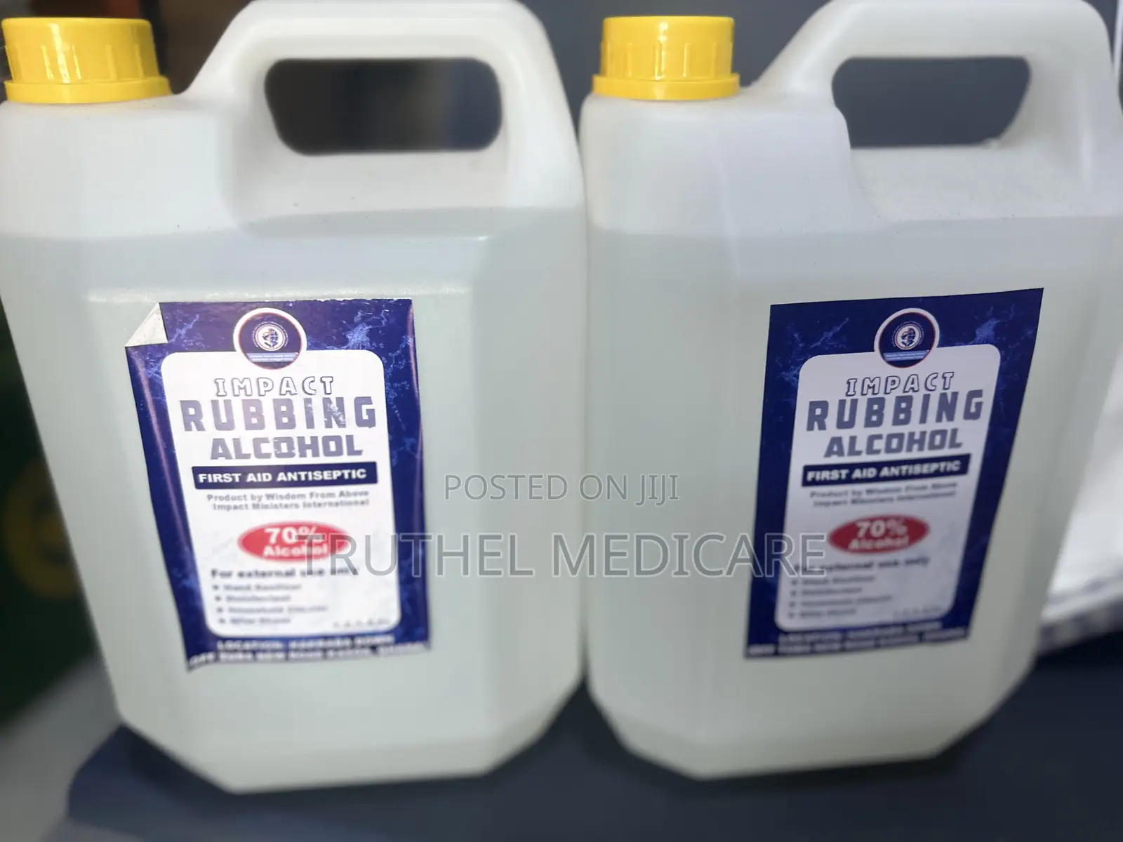 Rubbing Alcohol (80% Alcohol)