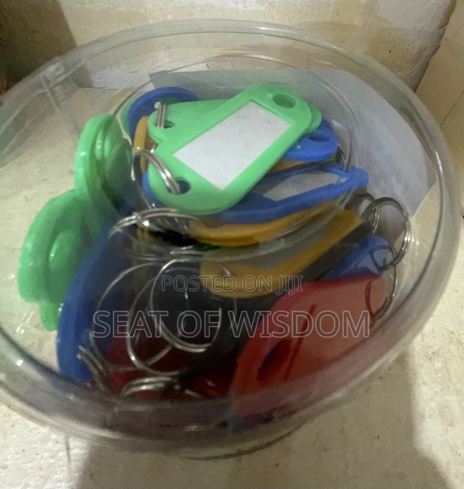 Colour Key Ring