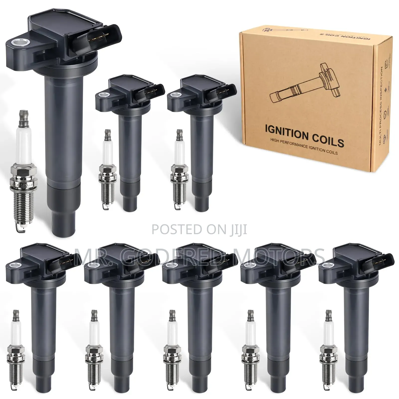 Toyota Land Cruiser 2013-15 Ignition Coil Plugs. Original