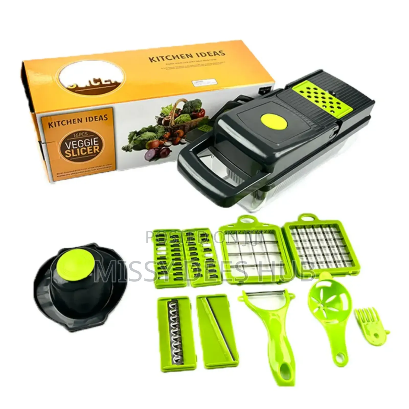 16in1 Kitchen Ideas Veggie Slicer
