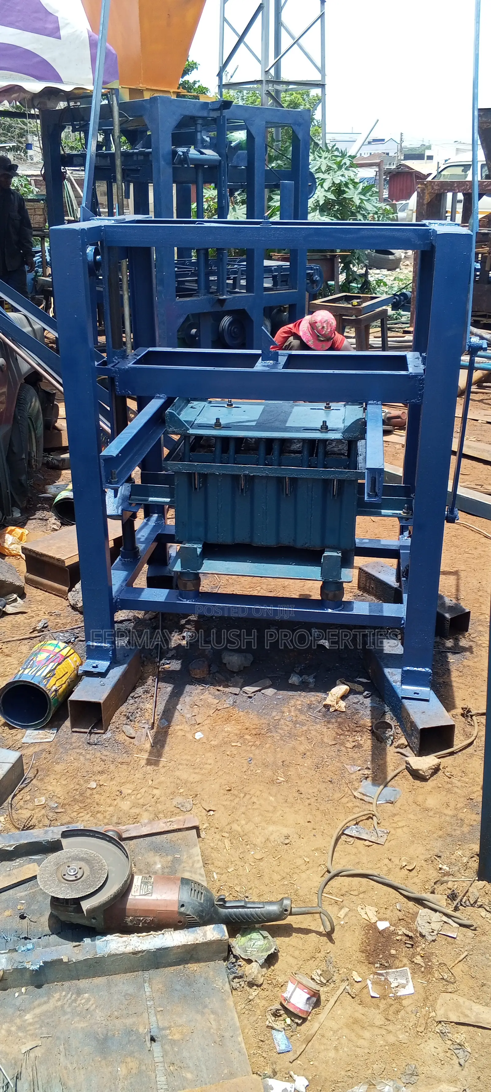Newly Built Block Machines for Sale in Ghana