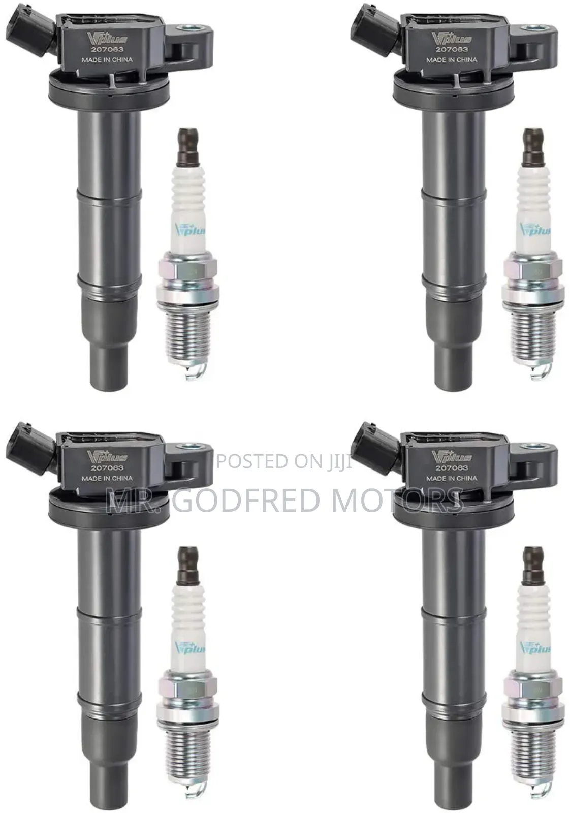 Toyota Rav4 2006,07,08 Ignition Coil & Plugs 4 Set. Original