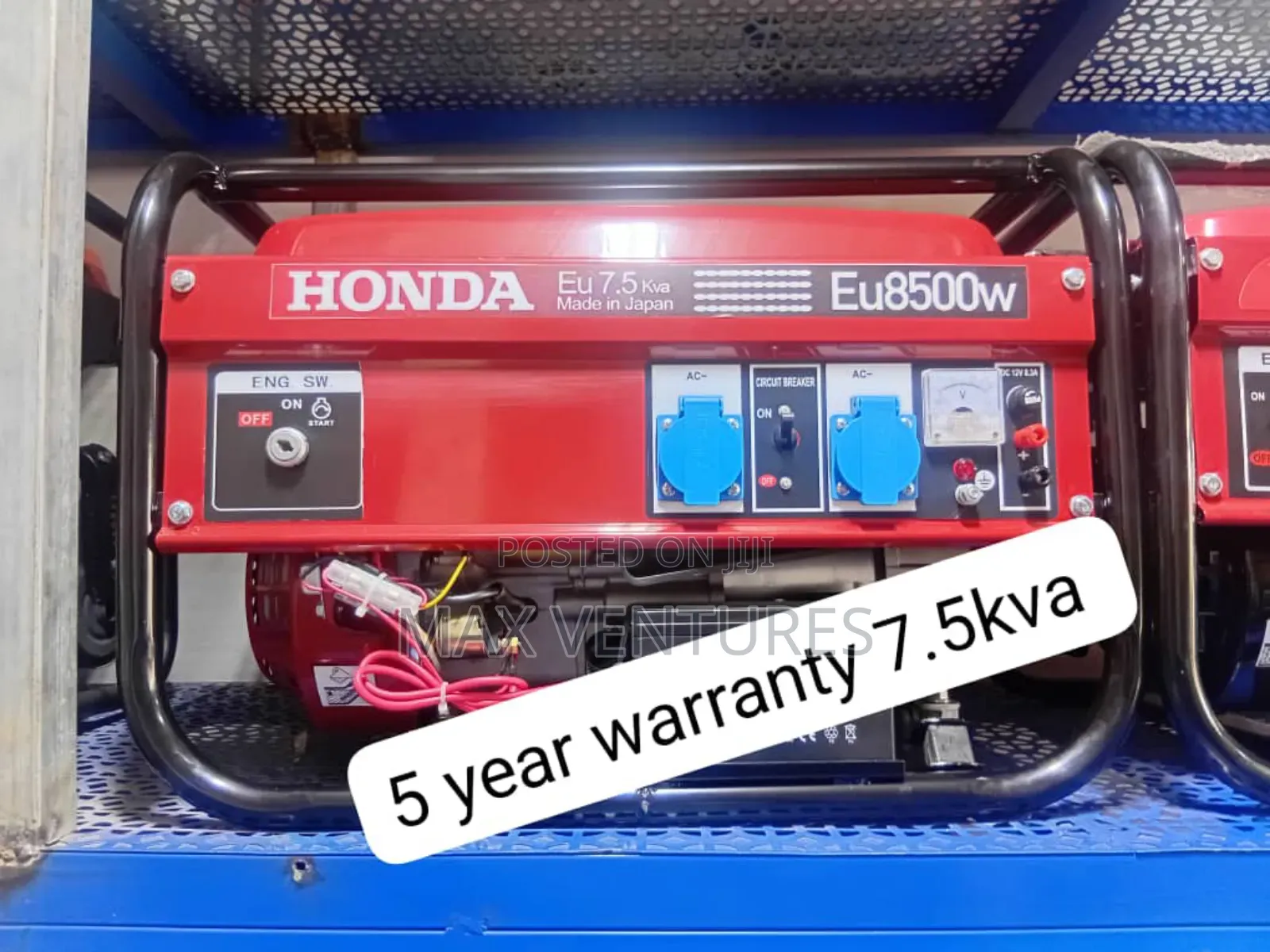 7.5kva Rated Output Honda 7.5kva 8.5kw Petrol Genset