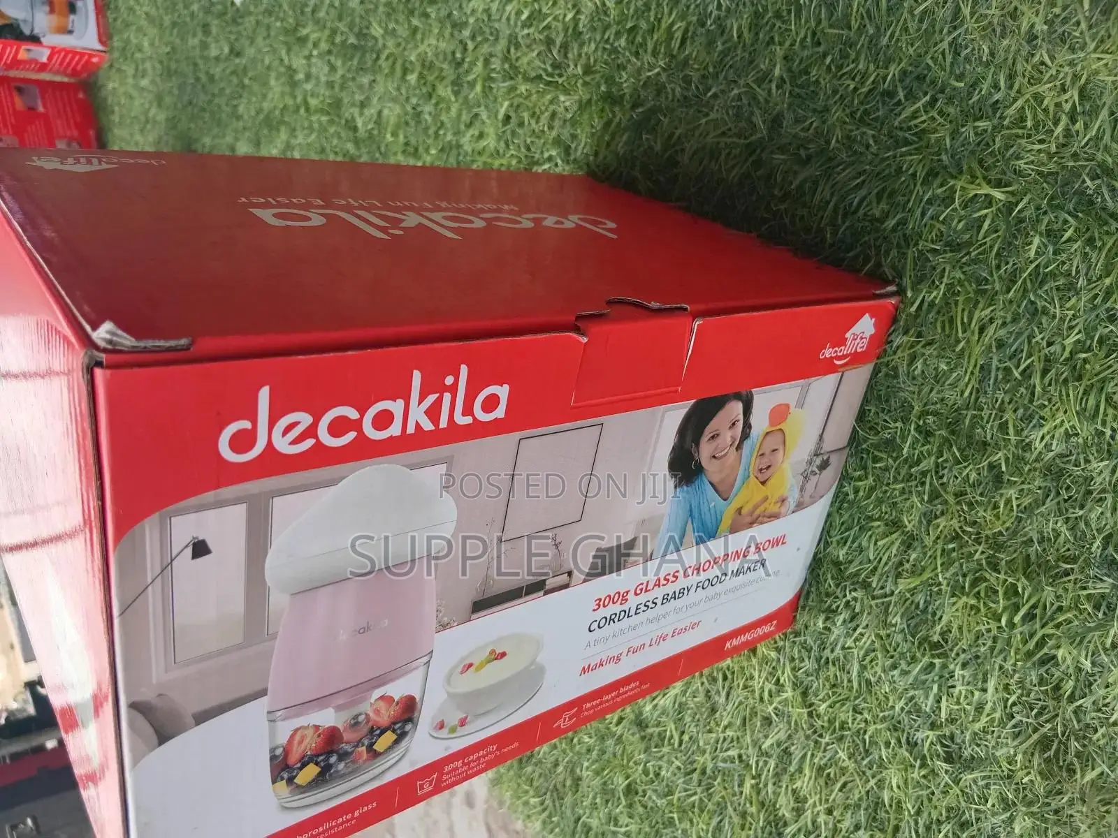 Happy Home 300g Decakila Glass Chopping Baby Bowl