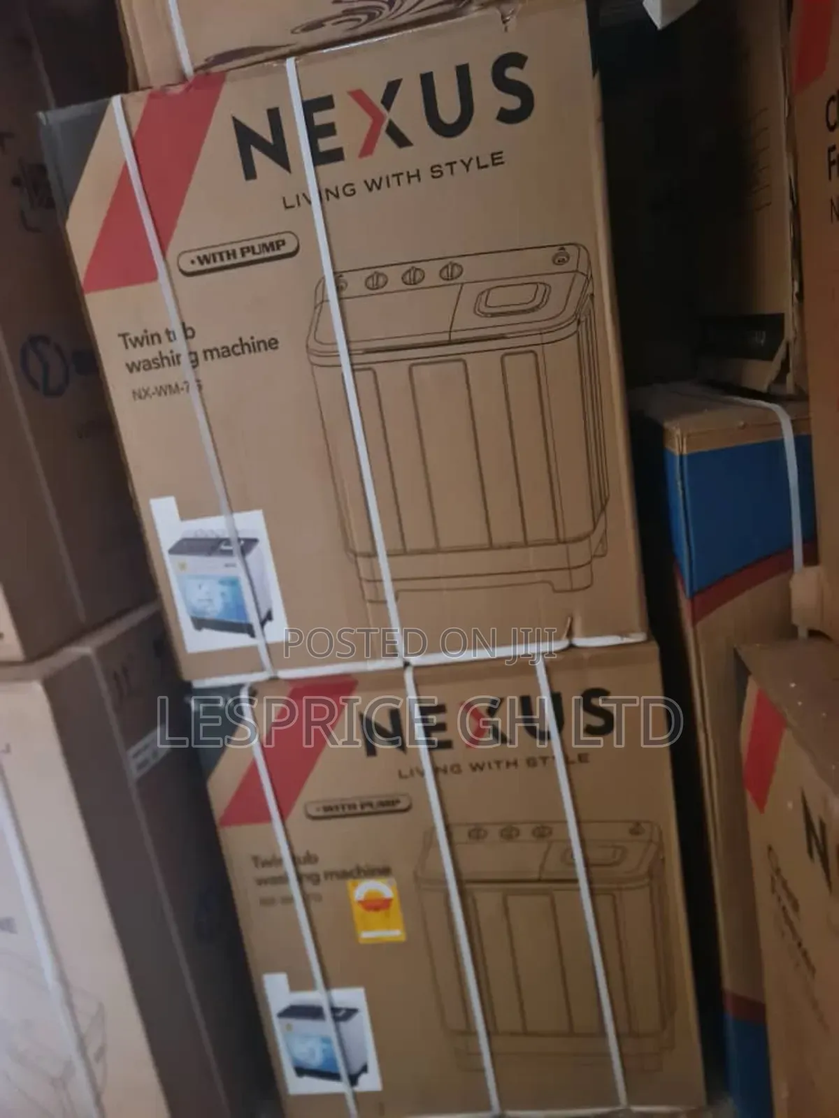 Stainless Nexus 7kg Washer - No Odor