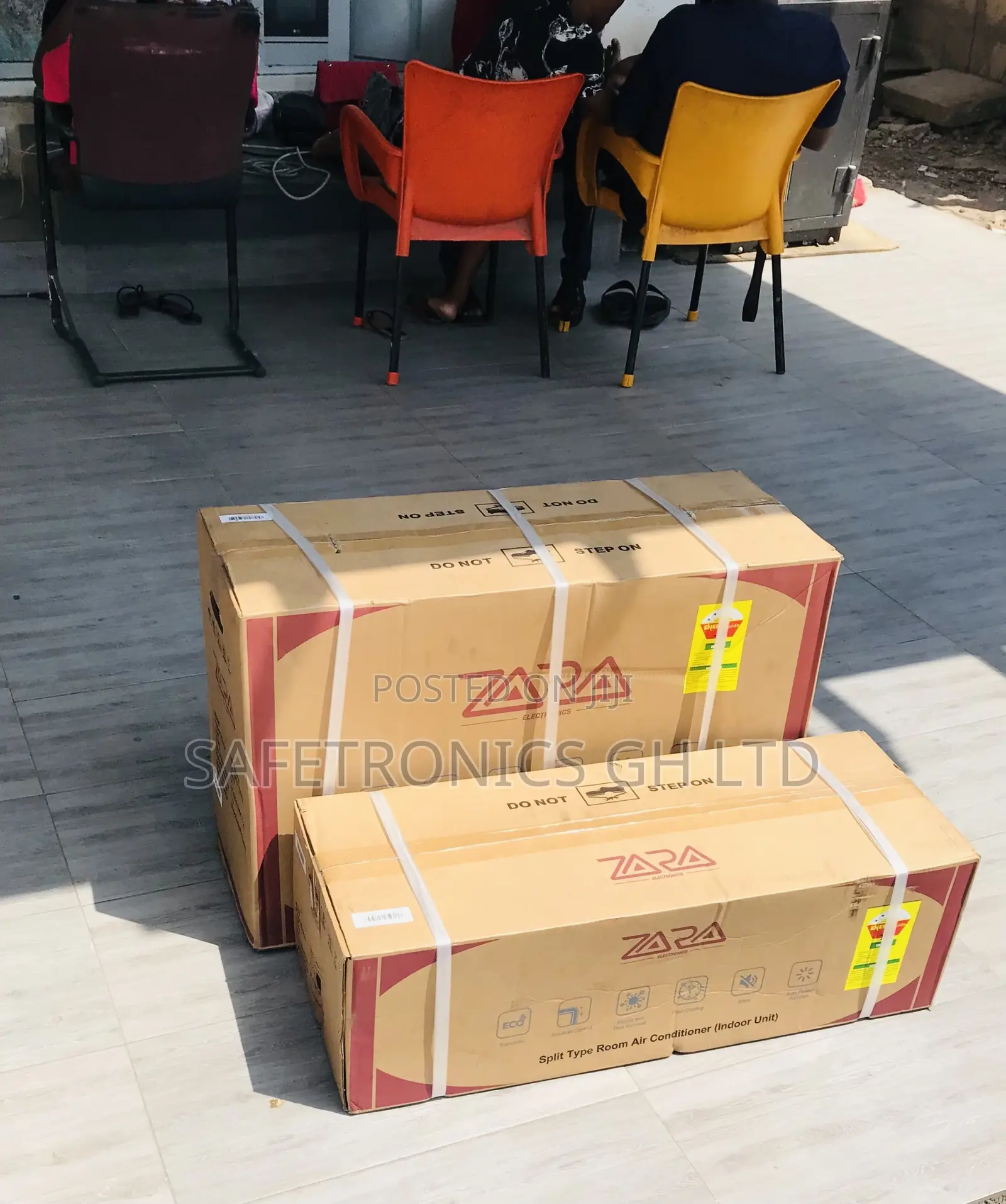 Original White 1.5 Horsepower R410a Zara Split Ac