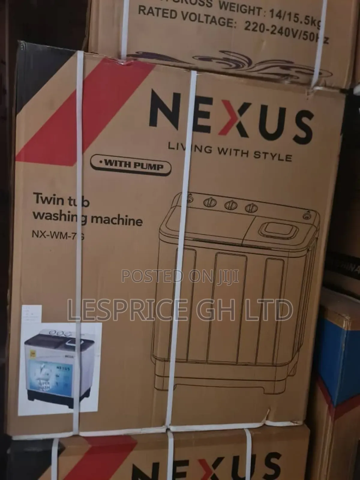 Nexus 7kg Washer - Stubborn Stain Remover