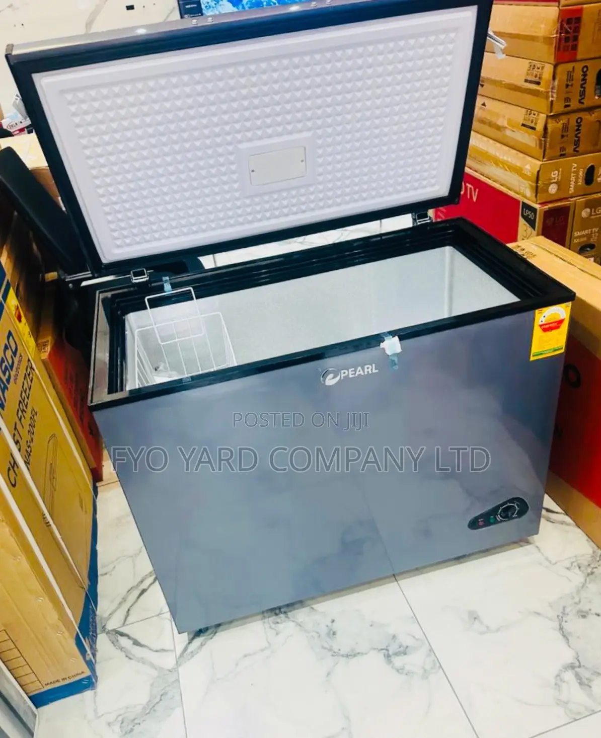 Single Door 200 Liters Capacity Pearl Chest Freezer