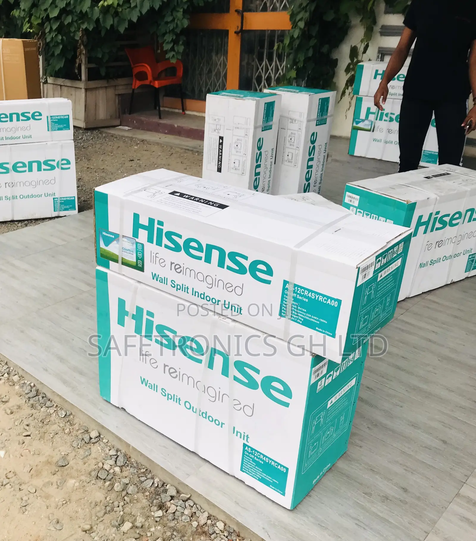 Hisense White Ecocooler 1.5 Horsepower Split R410a Ac