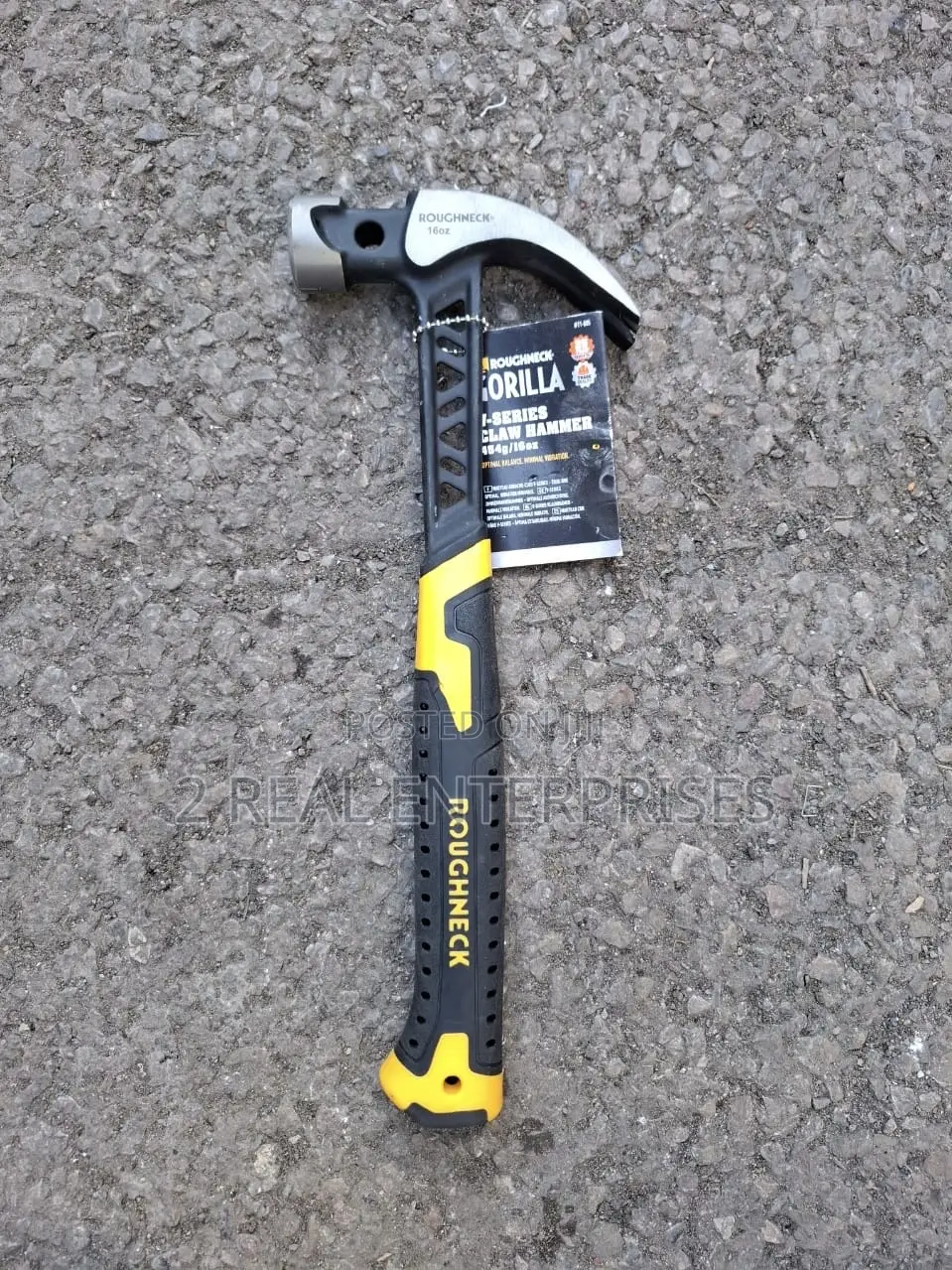 Roughneck Gorilla Rou11005 v-Series Claw Hammer 16oz/454g