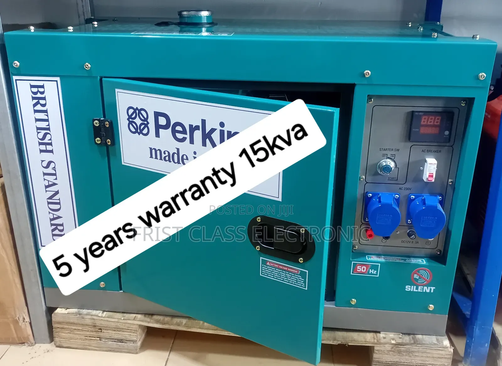 High Engine Quality 15kva Silent Diesel Genset