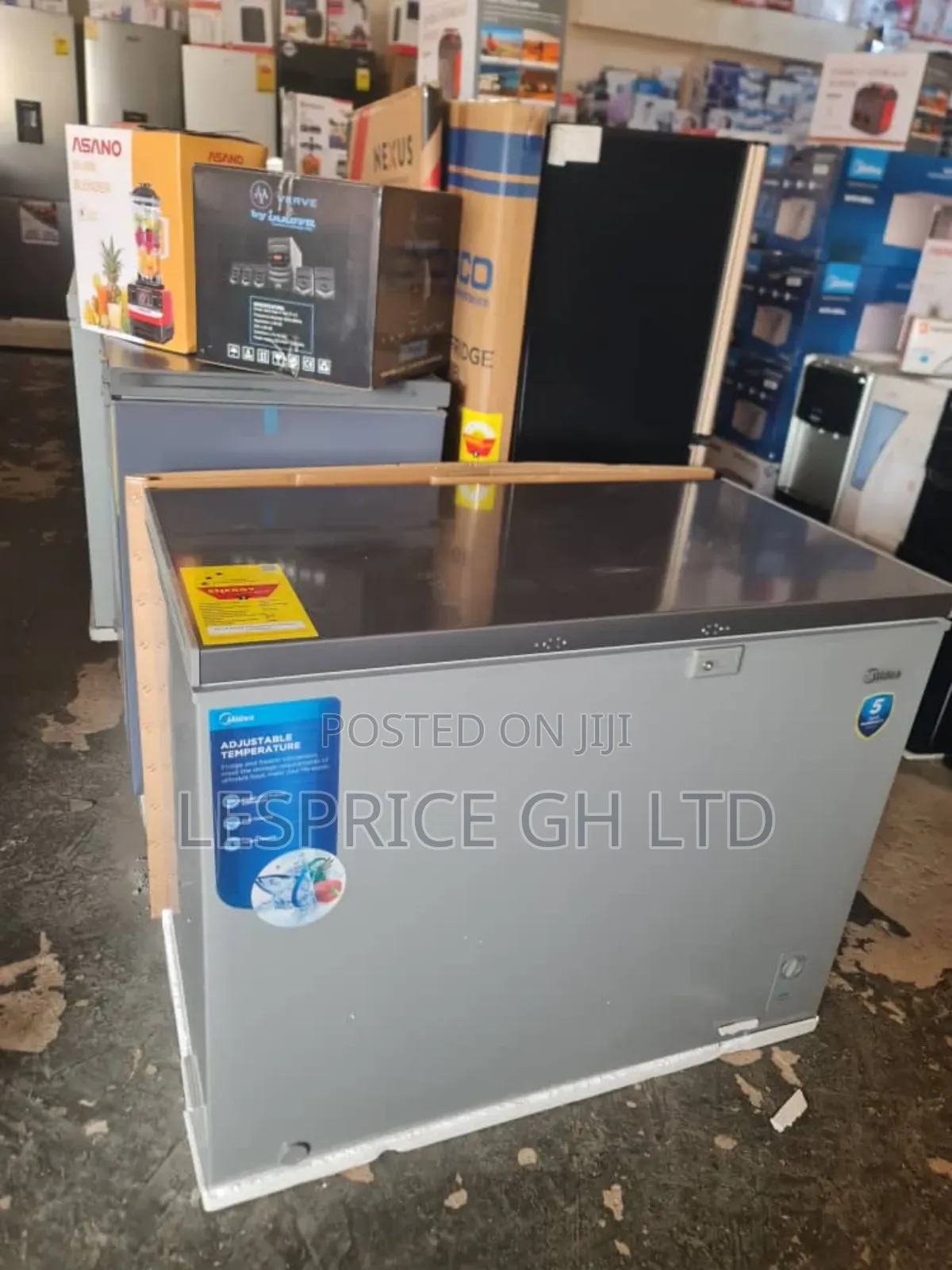 Midea 294l Space Freezer- Frozen Food Appliance