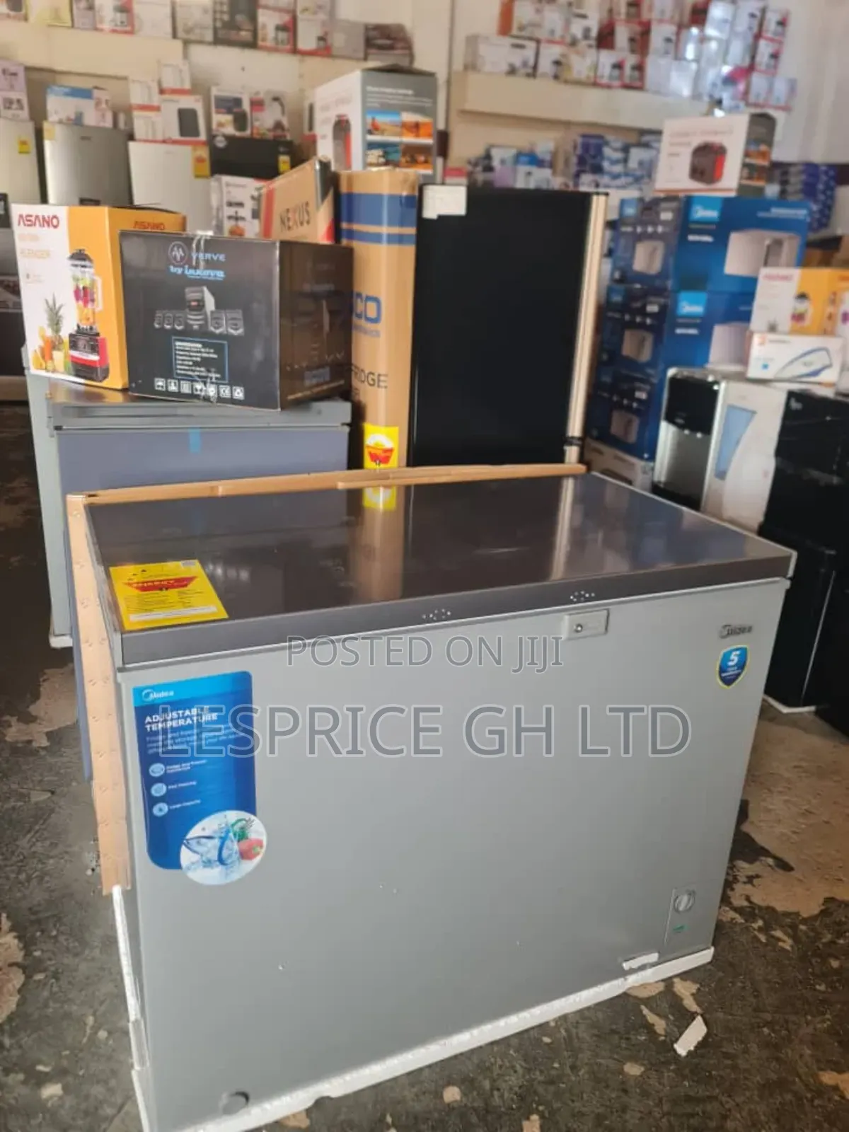 Deep Freeze With Midea 294l Inverter Freezer